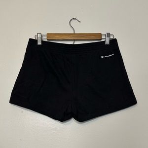 black champion shorts!